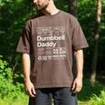Dumbbell Daddy And Dad Gym Workout Father Men's Comfort Colors T-Shirt Espresso