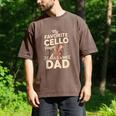 My Favorite Cello Player Calls Me Dad Fathers Day Men's Comfort Colors T-Shirt Espresso