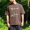My Favorite National Guard Calls Me Dad Military Family Men's Comfort Colors T-Shirt Espresso
