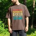 My Favorite Teacher Gave Me This School Graduation Student Men's Comfort Colors T-Shirt Espresso