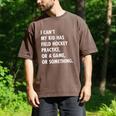 Field Hockey Mom And Dad Practice Game Men's Comfort Colors T-Shirt Espresso