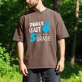 Fifth Grade Graduation Peace Out 5th Grade Boys Men's Comfort Colors T-Shirt Espresso