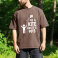 Fly a Kite Like It's 90's Throwback Hobby Memory Kite Men's Comfort Colors T-Shirt Espresso