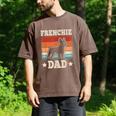 Frenchie Dad Retro French Bulldog Lover Daddy Men Men's Comfort Colors T-Shirt Espresso