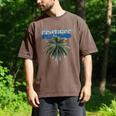Frutiger Aero Palm Tree Y2k Aesthetic 2000s Trend Men's Comfort Colors T-Shirt Espresso