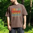 Fur Dad Man Myth Snack Dealer Paw Cat Dog Father's Day Men's Comfort Colors T-Shirt Espresso