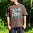 FUTURE MARINE BIOLOGIST MAKING WAVES Graduation T-Shirt Men's Comfort Colors T-Shirt Espresso