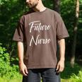 Future Nurse Shirt Cute Graduation Grad Men's Comfort Colors T-Shirt Espresso