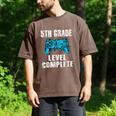 Gamer Graduation 5th Grade Level Complete Video Games Boys Men's Comfort Colors T-Shirt Espresso