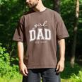 Girl Dad Est 2024 Dad Of Girls Father's Day Men's Comfort Colors T-Shirt Espresso