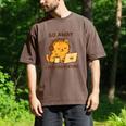 Go Away I'm Introverting Cozy Cat With Laptop And Coffee Men's Comfort Colors T-Shirt Espresso Go Away I'm Introverting Cozy Cat With Laptop And Coffee Men's Comfort Colors T-Shirt Espresso