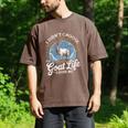 Goat Life Chose Me Rancher Farmer Goat Dad Goat Men's Comfort Colors T-Shirt Espresso