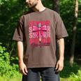 Graduate 2025 For Senior 2025 Graduation Coquette Pink Bow Men's Comfort Colors T-Shirt Espresso