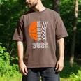 Graduate Senior Class 2022 Graduation Basketball Player Men's Comfort Colors T-Shirt Espresso