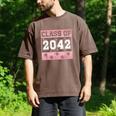 Graduating Class Of 2042 First Day Of School 2042 Graduation Men's Comfort Colors T-Shirt Espresso