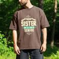 Graduation 2019 TShirt Proud Sister Of A Senior Men's Comfort Colors T-Shirt Espresso