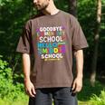 Graduation Shirt For 5th Grader Goodbye Hello Middle School Men's Comfort Colors T-Shirt Espresso