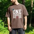 Graduation Shirts 2021 2022 One Degree Hotter Graduate Men's Comfort Colors T-Shirt Espresso
