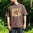 Groovy Dad 70s Aesthetic Nostalgia 1970's Retro Dad Men's Comfort Colors T-Shirt Espresso