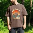 Groovy Daddy 70s Aesthetic Nostalgia 1970's Retro Groovy Dad Men's Comfort Colors T-Shirt Espresso