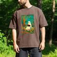 Groovy Ghost Reading Book Cat Halloween Ghost Teacher Men's Comfort Colors T-Shirt Espresso Groovy Ghost Reading Book Cat Halloween Ghost Teacher Men's Comfort Colors T-Shirt Espresso