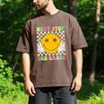 Groovy Next Stop 2nd Grade 1st Grade Graduation 2025 Premium Men's Comfort Colors T-Shirt Espresso