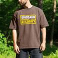 Halloween Adult Costume Dinosaur Security Dad Mom Men's Comfort Colors T-Shirt Espresso