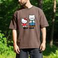 Hello Kitty Best Dad Fathers Day Small Men's Comfort Colors T-Shirt Espresso