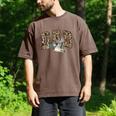 Hunting Dad Duck Camouflage Camo Preppy Camo Dad Camo Men's Comfort Colors T-Shirt Espresso