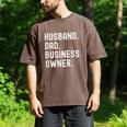 Husband Dad Business Owner CEO Entrepreneur Men Men's Comfort Colors T-Shirt Espresso