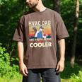 HVAC Dad Like A Regular Dad HVAC Technician AC Repairman Men's Comfort Colors T-Shirt Espresso