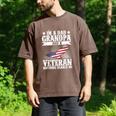 I'm A Dad Grandpa And A Veteran US Flag Veterans Day Men's Comfort Colors T-Shirt Espresso