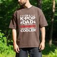 I'm A K-Pop Dad Just Like Normal Dad Except Much Cooler Men's Comfort Colors T-Shirt Espresso