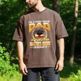 I'm A Super Proud Dad Of A 2025 Master's Degree Graduate Men's Comfort Colors T-Shirt Espresso