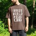 Inner World Mode On Introvert Saying Men's Comfort Colors T-Shirt Espresso