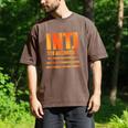 INTJ Architect Personality Introvert Sarcastic Orange Men's Comfort Colors T-Shirt Espresso INTJ Architect Personality Introvert Sarcastic Orange Men's Comfort Colors T-Shirt Espresso