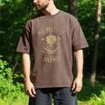 Introvert Relaxation Me Myself And Silence Skull Mechanic Men's Comfort Colors T-Shirt Espresso