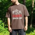 It's Official I'm The Favorite Son-In-Law Dad Father Men's Comfort Colors T-Shirt Espresso