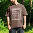 Jordanian Dad Nutrition Facts National Pride For Dad Men's Comfort Colors T-Shirt Espresso Jordanian Dad Nutrition Facts National Pride For Dad Men's Comfort Colors T-Shirt Espresso