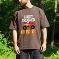 I Just Crushed Kindergarten Monster Graduation Shirt Men's Comfort Colors T-Shirt Espresso