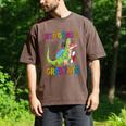 Kids 2nd Grade Graduate Dinosaur Trex 2nd Grade Graduation Men's Comfort Colors T-Shirt Espresso