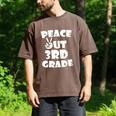 Kids Kids Peace Out 3Rd Grade For Graduation Men's Comfort Colors T-Shirt Espresso