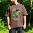Kindergarten Graduation 1st Here We Come Class 2023 Dinosaur Men's Comfort Colors T-Shirt Espresso