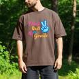 Last Day Of School Peace Out Grade 4 Graduation Kids Men's Comfort Colors T-Shirt Espresso