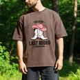 This Is My Last Rodeo Senior 2026 Cowgirl Graduation Men's Comfort Colors T-Shirt Espresso