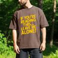 Leave Me Alone – Sarcastic Saying For Introverts Men's Comfort Colors T-Shirt Espresso