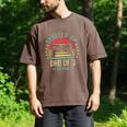 I Leveled Up To Dad Of 3 2026 Promoted To Dad Of Three Kids Men's Comfort Colors T-Shirt Espresso