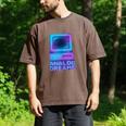Lofi Reverie Analog Dreams Pixel 90s Desktop VHS Nostalgia Men's Comfort Colors T-Shirt Espresso