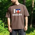 I Love Yugoslavia Proud Yugoslav Nostalgia Saying Men's Comfort Colors T-Shirt Espresso