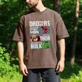 Marvel Father's Day Spider-Man Thor Hulk Dad Attributes Men's Comfort Colors T-Shirt Espresso